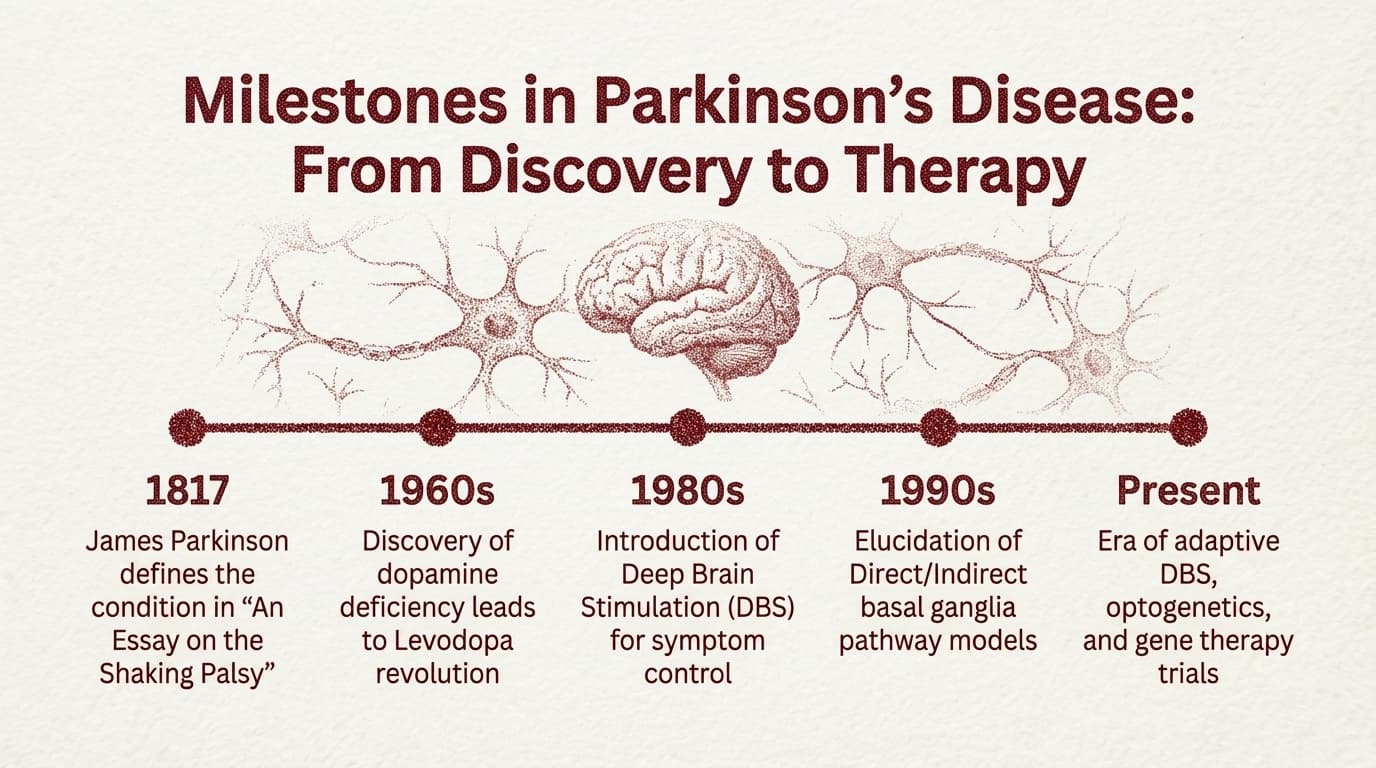 Milestones in Parkinson's Disease: From Discovery to Therapy