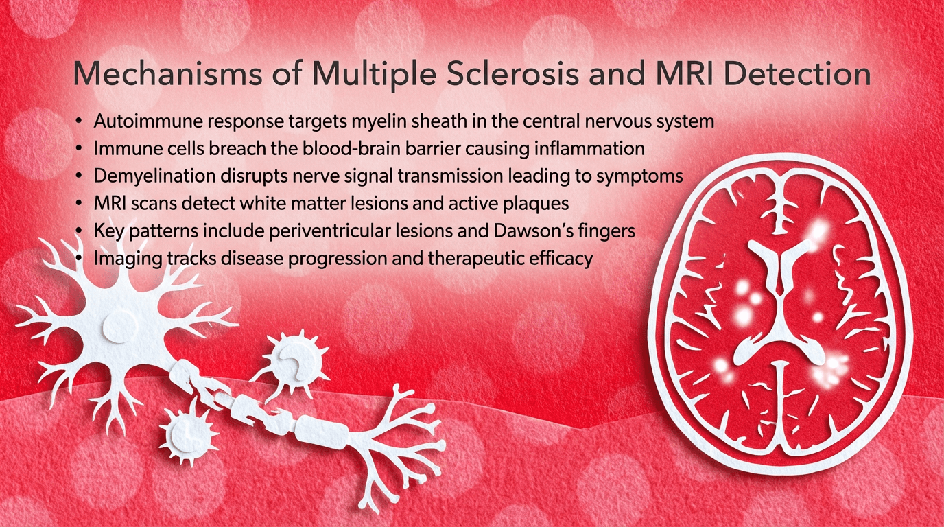 Mechanisms of Multiple Sclerosis and MRI Detection