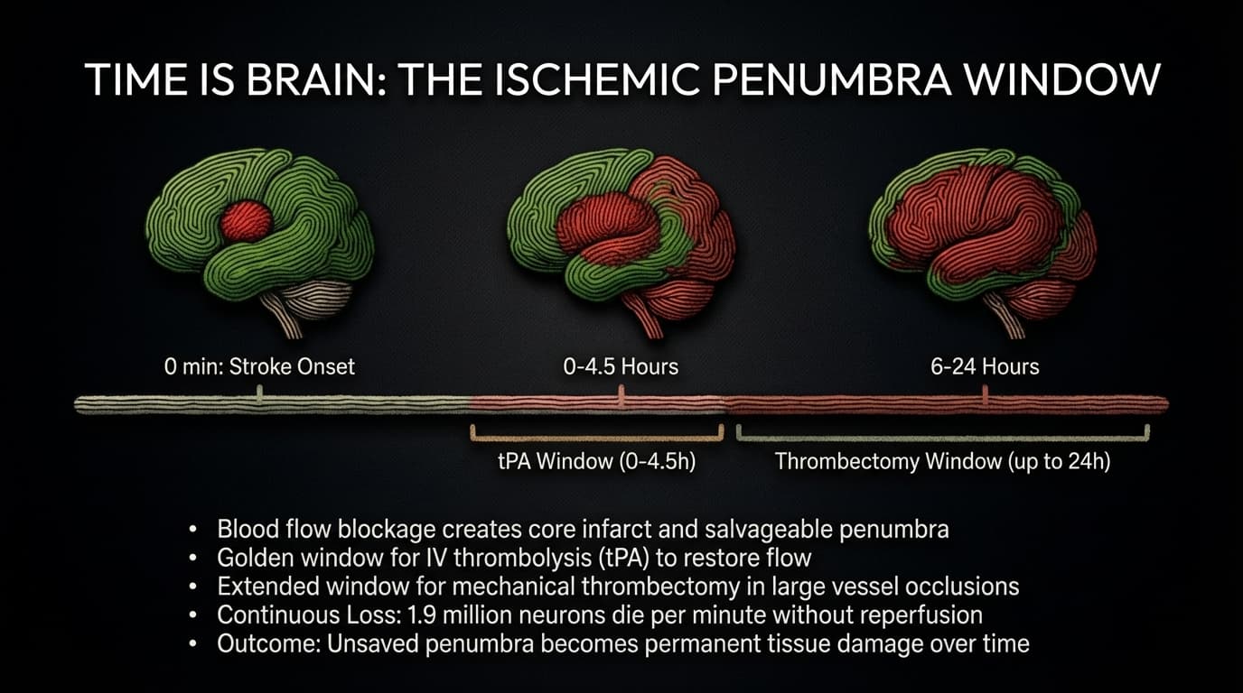 Time is Brain: The Ischemic Penumbra Window