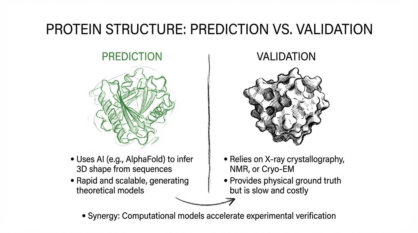 Protein Structure: Prediction vs. Validation