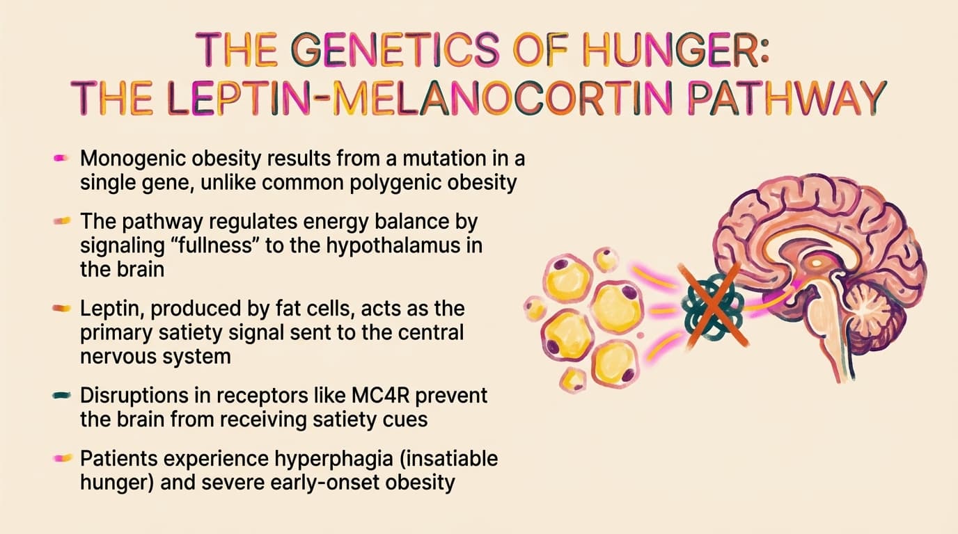 The Genetics of Hunger: The Leptin-Melanocortin Pathway